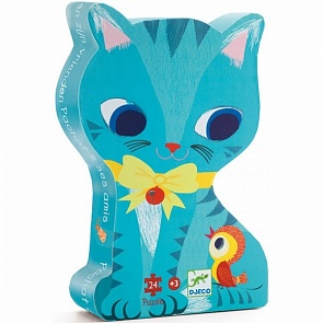 Пазл - Котенок и друзья, 24 элемента (Djeco, 07207k)